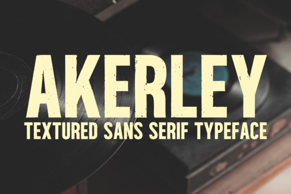 Akerley: A Vintage-Inspired Display Font That Anchors Digital Branding