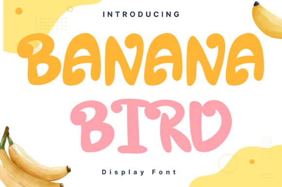 Banana Bird: A Whimsical Display Font That Elevates Real Small Business Branding
