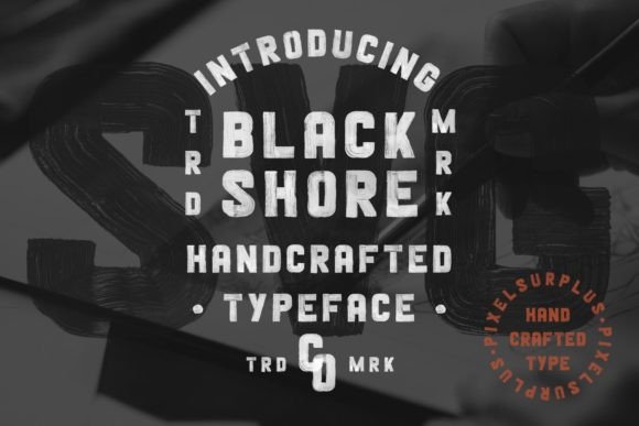 Blackshore: A Hand-Painted Display Font That Breathes Life Into Web Headers