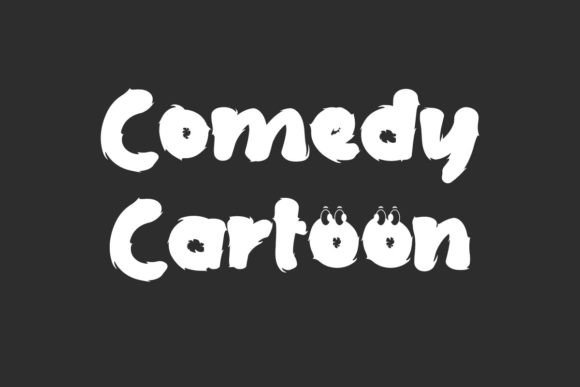 Comedy Cartoon: A Playful Display Font for Light-Hearted Editorial Moments