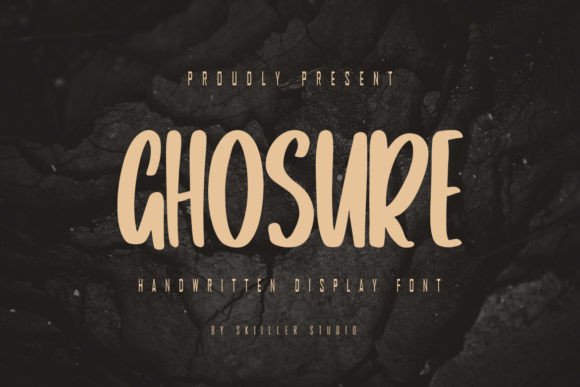 Ghosure: A Handwritten Display Font for Digital Brand Warmth