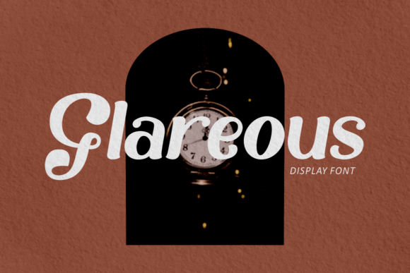 Glareous: A Modern Display Font for Elegant Brand Identity