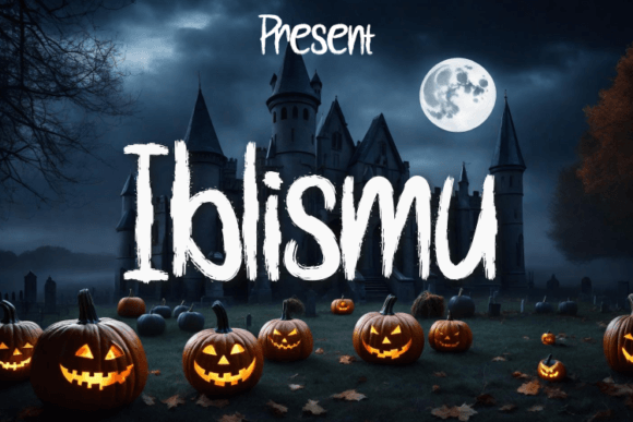Iblismu: A Standout Display Font for Small Business Branding