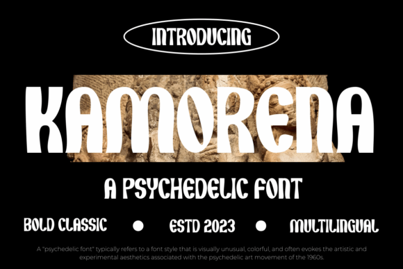 Kamorena: A Display Font for Bold Editorial Identity