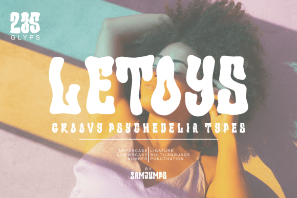 Letoys: A Retro Display Font That Makes Handmade Labels Shine