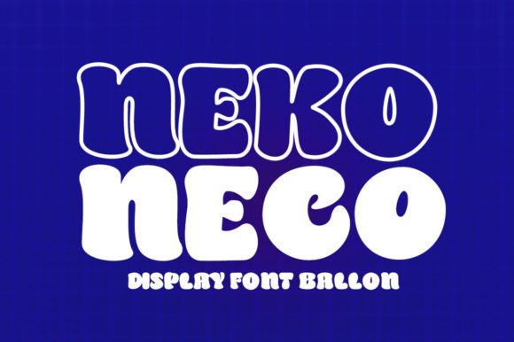 Neko Neco: A Display Font That Makes Your Campaign Smile