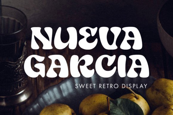 Nueva Garcia: A Bold, Playful Display Font for Handmade Creators
