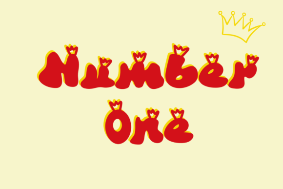 Number One Font: A Display Typeface for Digital Clarity and Brand Warmth