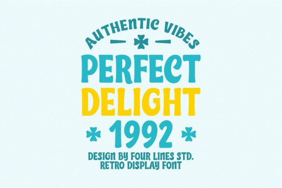 Perfect Delight 1992: A Display Font That Feels Like a Design Conversation