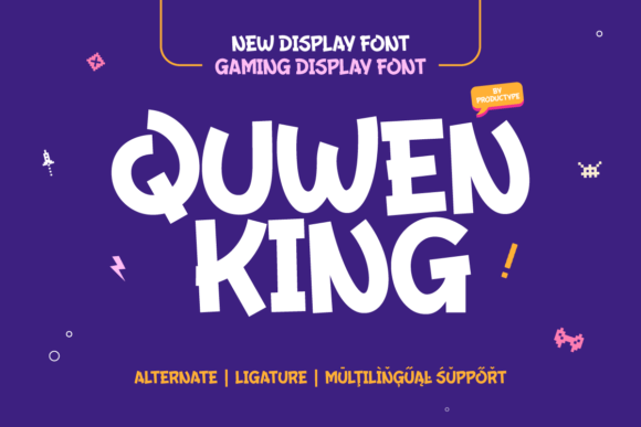 Quwen King: A Display Font That Commands Attention—Gently