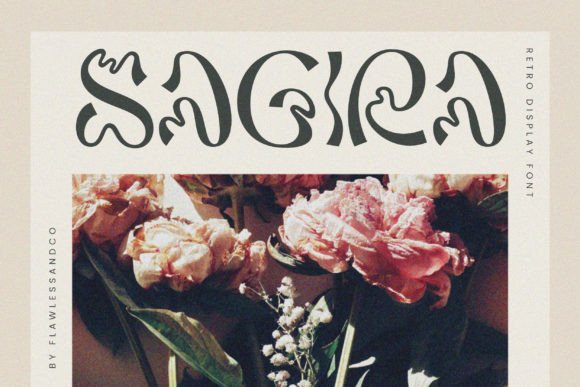 Sagira: A Retro Display Font That Adds Warmth to Digital Layouts