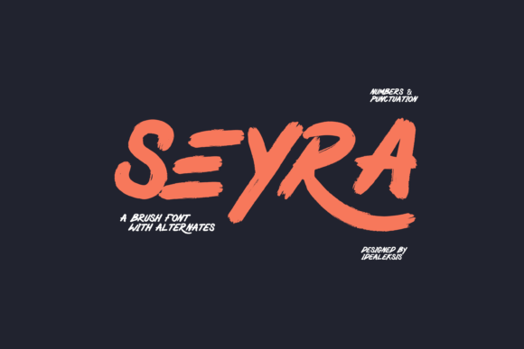 Seyra Font: Elegant Script for Small Business Branding