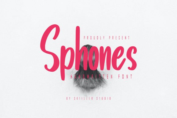Sphones Handwritten Font for Polished Branding