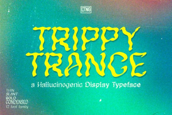 Trippy Trance: A Display Typeface That Makes Your Brand Feel Alive